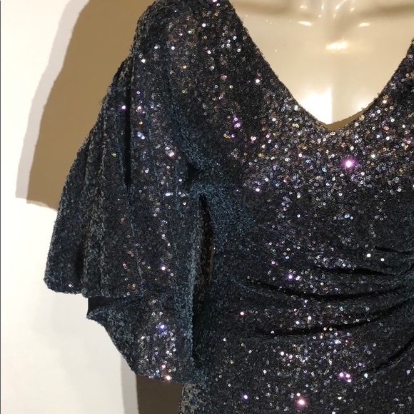 Kevan Hall gown. (Original ) Bat wing dress - Picture 5 of 8